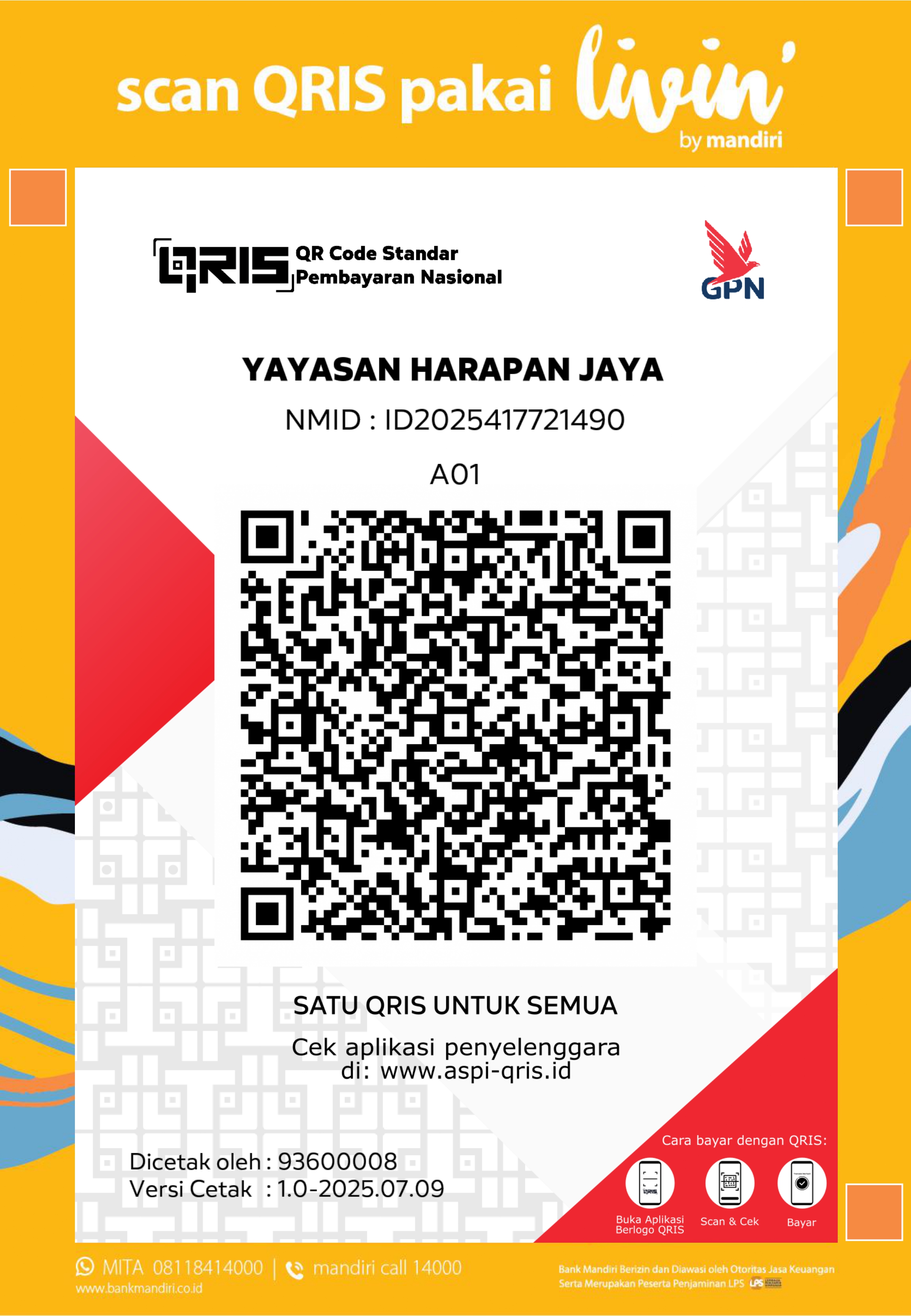 QR Code Donasi